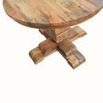 Rowen Round Dining Table - Natural Dining Tables - Bokel Home