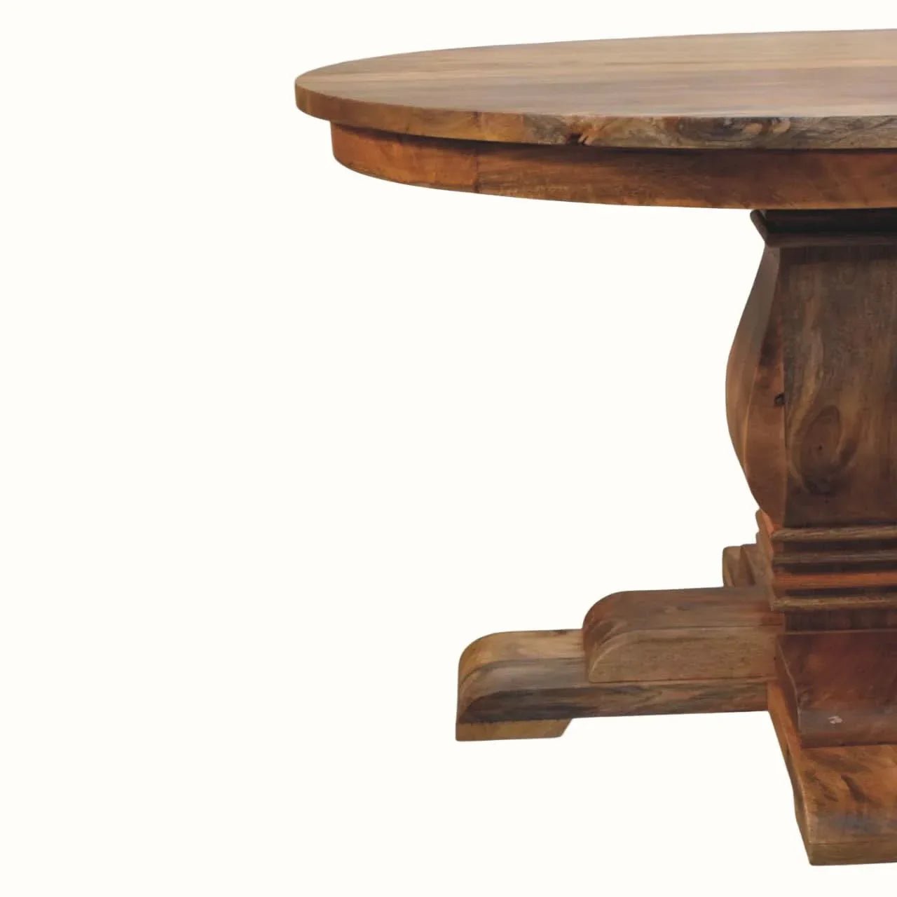 Rowen Round Dining Table - Natural Dining Tables - Bokel Home