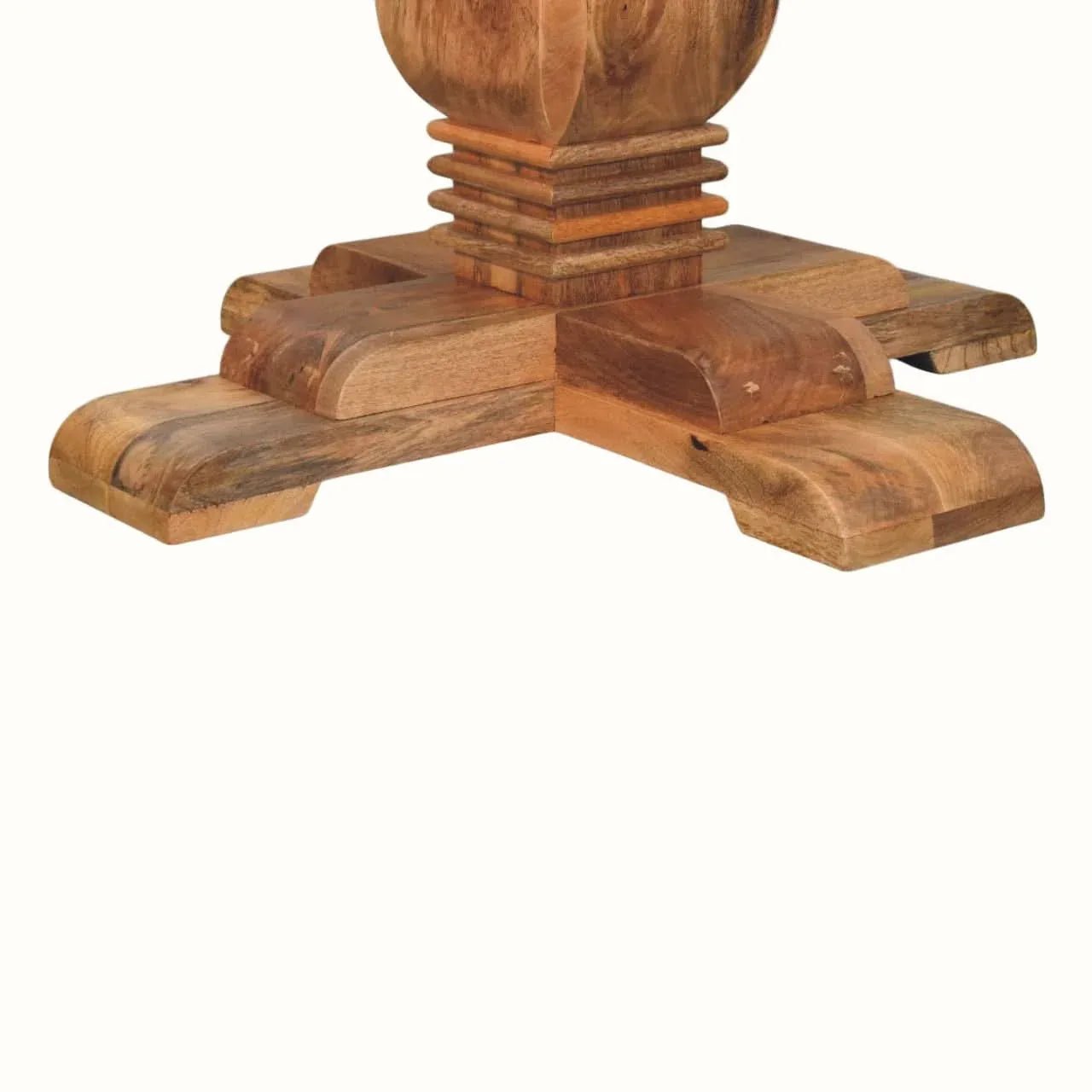 Rowen Round Dining Table - Natural Dining Tables - Bokel Home