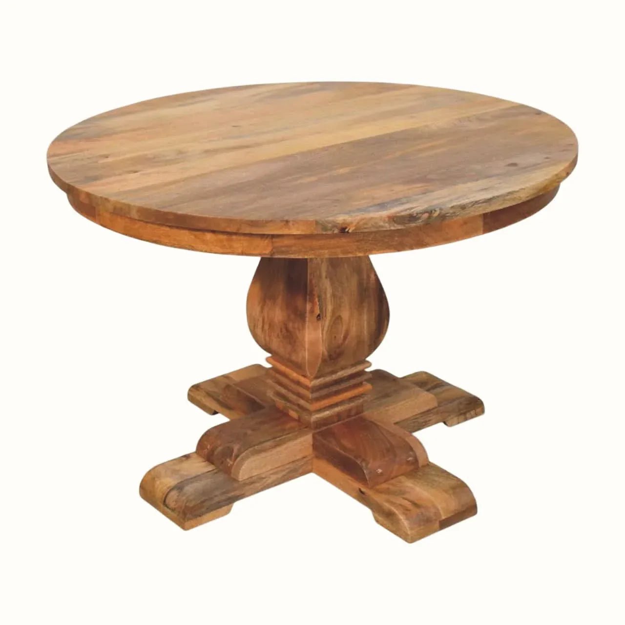 Rowen Round Dining Table - Natural Dining Tables - Bokel Home