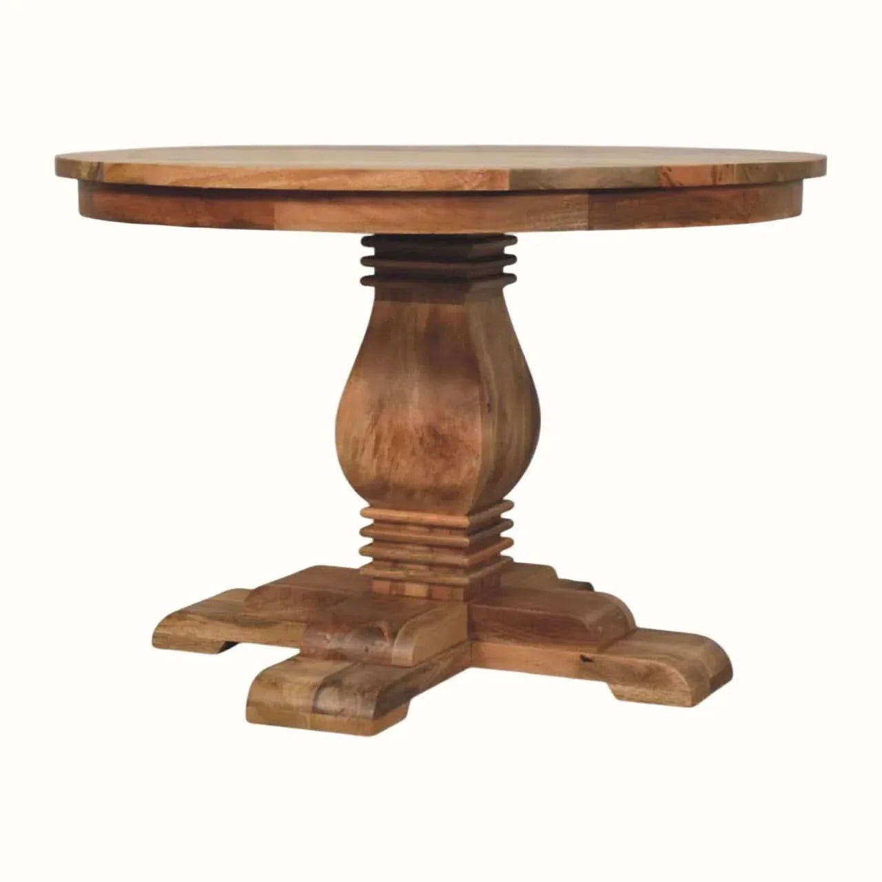 Rowen Round Dining Table - Natural Dining Tables - Bokel Home