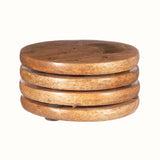 Sass & Belle Coasters Wooden Crescent Coasters - Set of 4