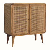 Seeley Cane Cabinet - Natural Cabinets & Sideboards - Bokel Home