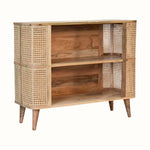 Seeley Open Cabinet, 2 Shelves - Natural - Bokel Home