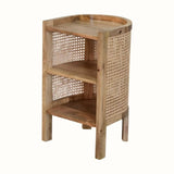 Seeley Open Side Table, Mini - Natural - Bokel Home