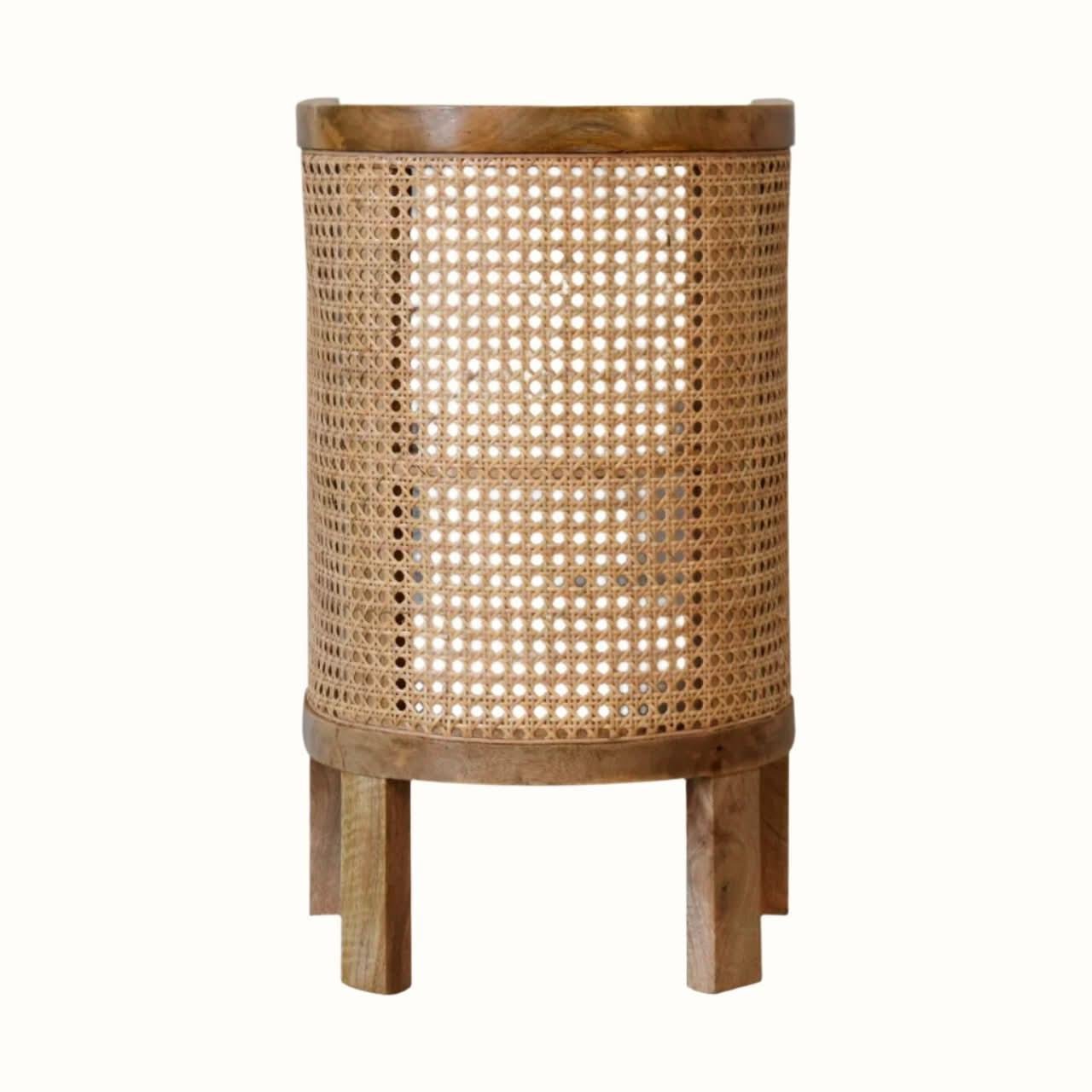 Seeley Open Side Table, Mini - Natural Side Tables - Bokel Home