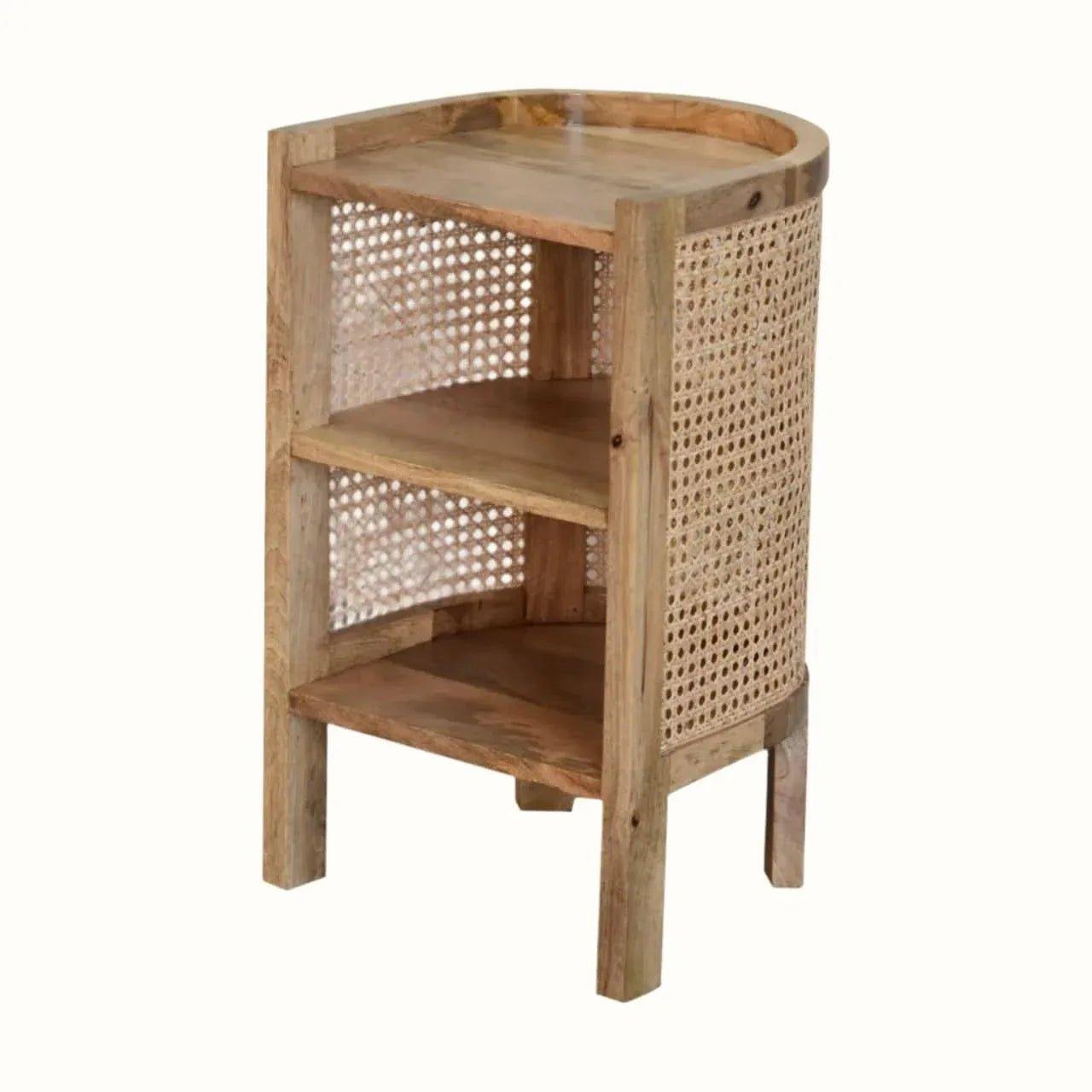 Seeley Open Side Table, Mini - Natural Side Tables - Bokel Home