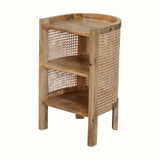 Seeley Open Side Table, Mini - Natural Side Tables - Bokel Home