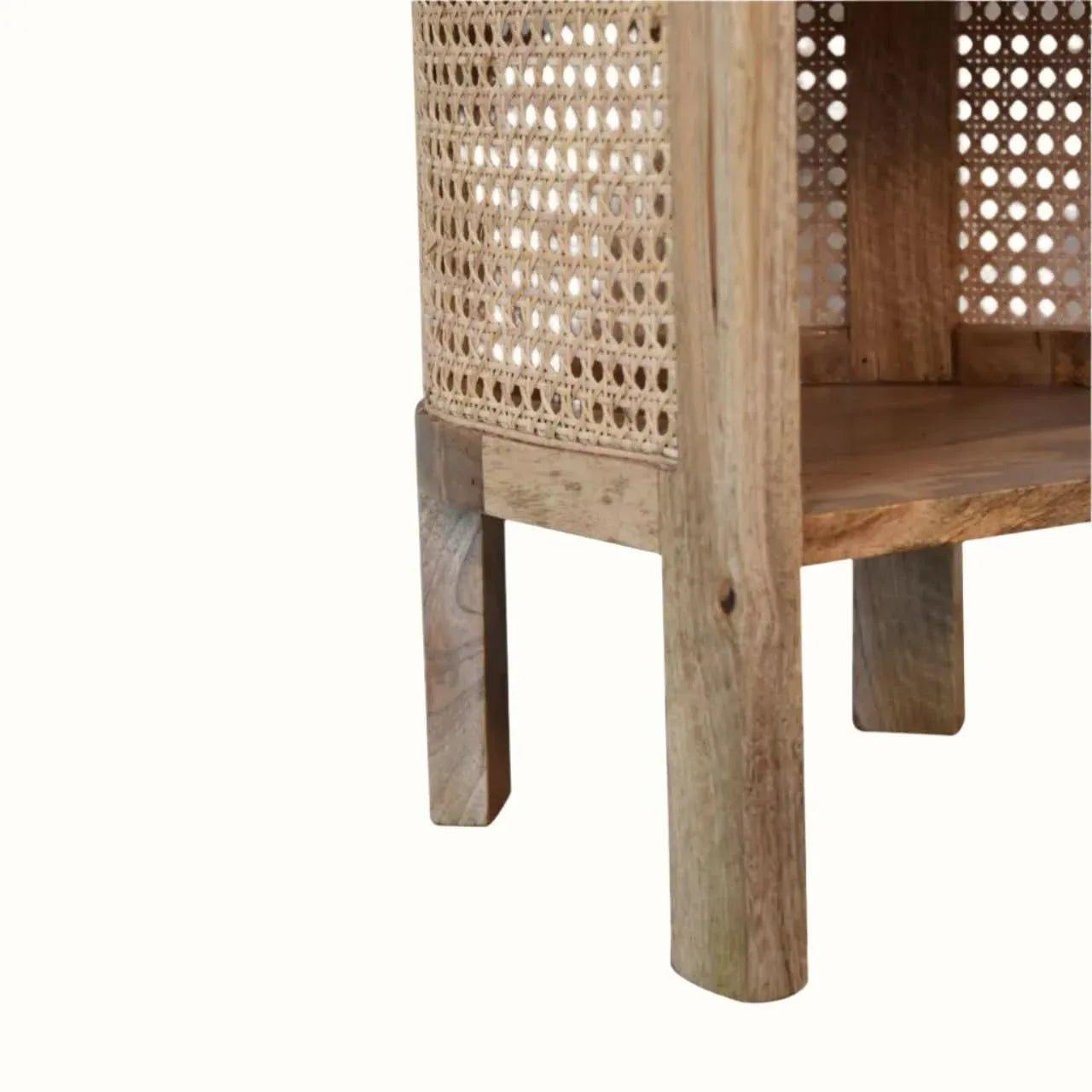 Seeley Open Side Table, Mini - Natural Side Tables - Bokel Home