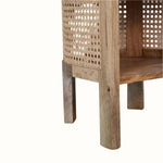 Seeley Open Side Table, Mini - Natural Side Tables - Bokel Home