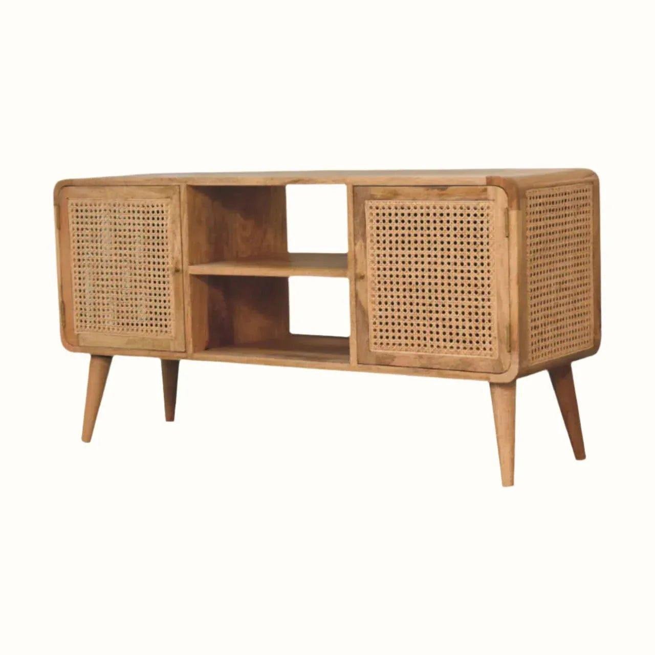 Seeley TV Stand with Storage - Natural TV Stands - Bokel Home