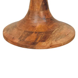 Selva Boucle Teak Accent Stool - Golden Teak Stools - Bokel Home