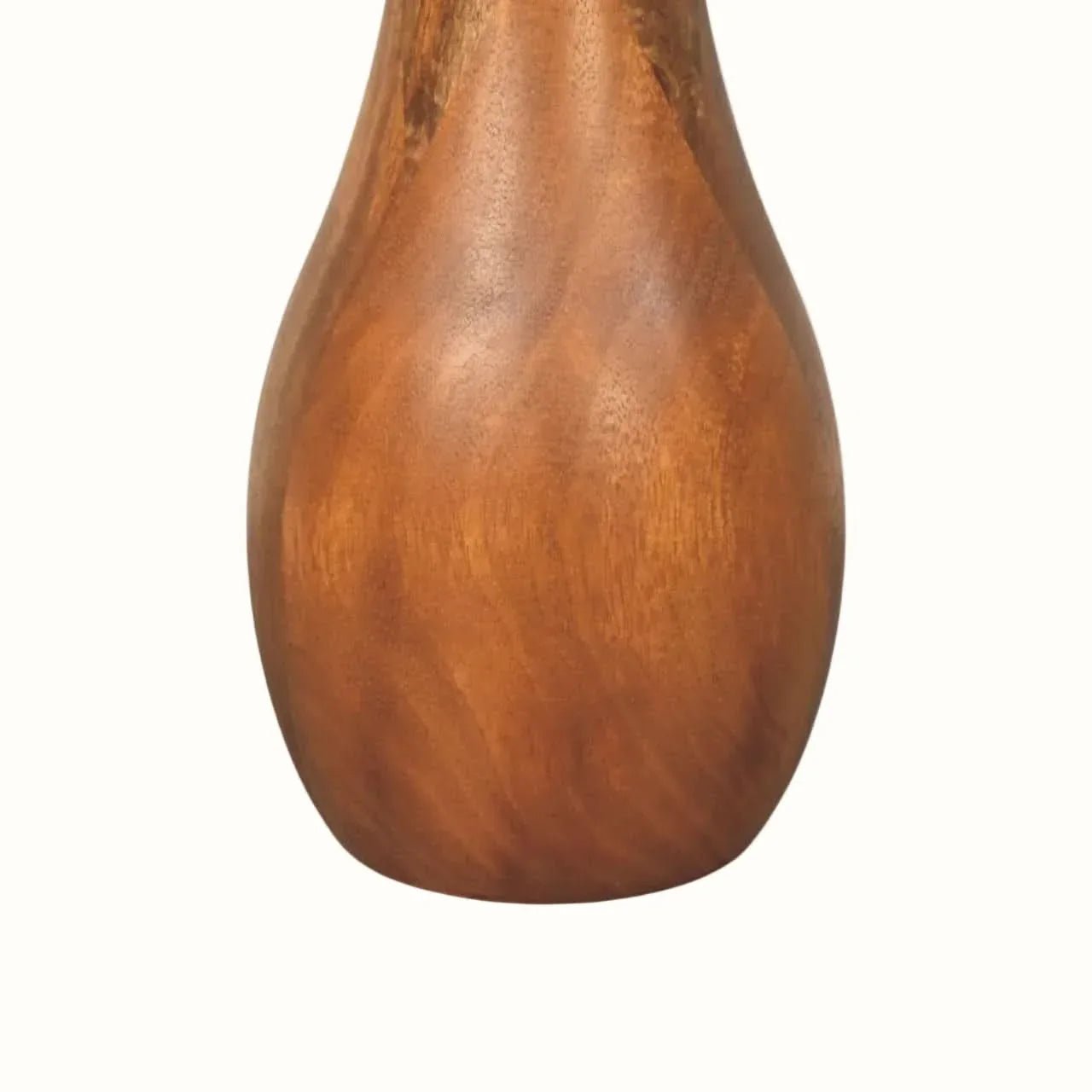 Selva Curved Base Side Table - Amber Oak Side Tables - Bokel Home