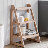 Southbourne Shelf Ladder, Small - Natural Shelves & Bookcases - Bokel Home