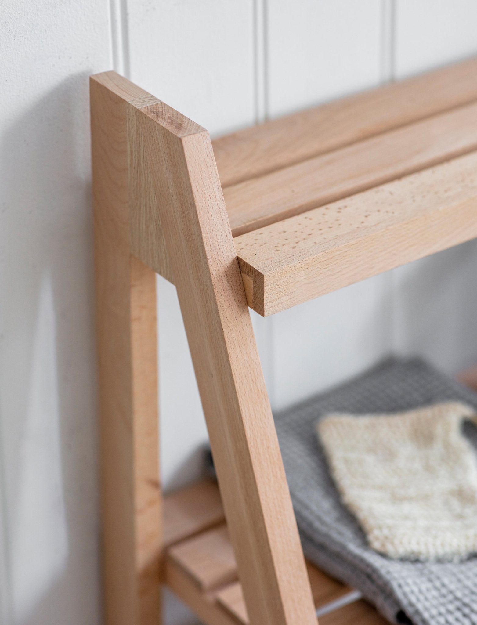 Southbourne Shelf Ladder, Small - Natural Shelves & Bookcases - Bokel Home