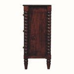 Arlen Spindle Chest of 3 Drawers - Winewood Oak