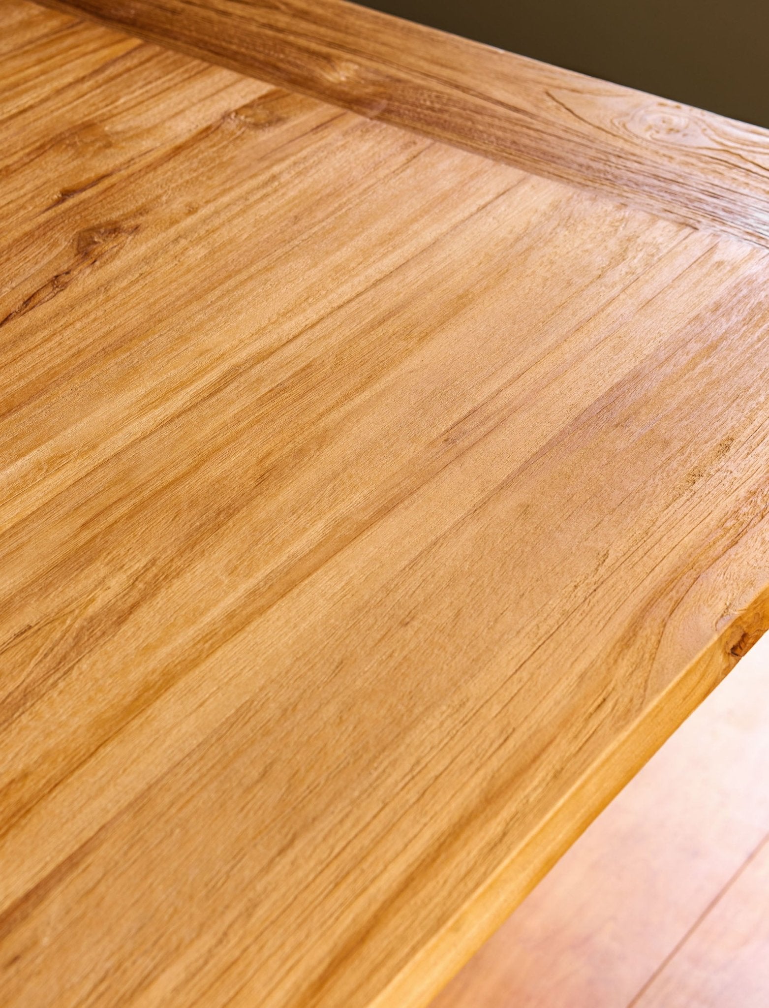 St Mawes Dining Table 6 Seater - Teak, Natural Dining Tables - Bokel Home