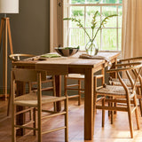 St Mawes Dining Table 6 Seater - Teak, Natural Dining Tables - Bokel Home