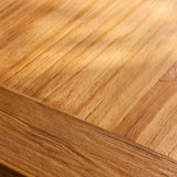 St Mawes Dining Table 6 Seater - Teak, Natural Dining Tables - Bokel Home
