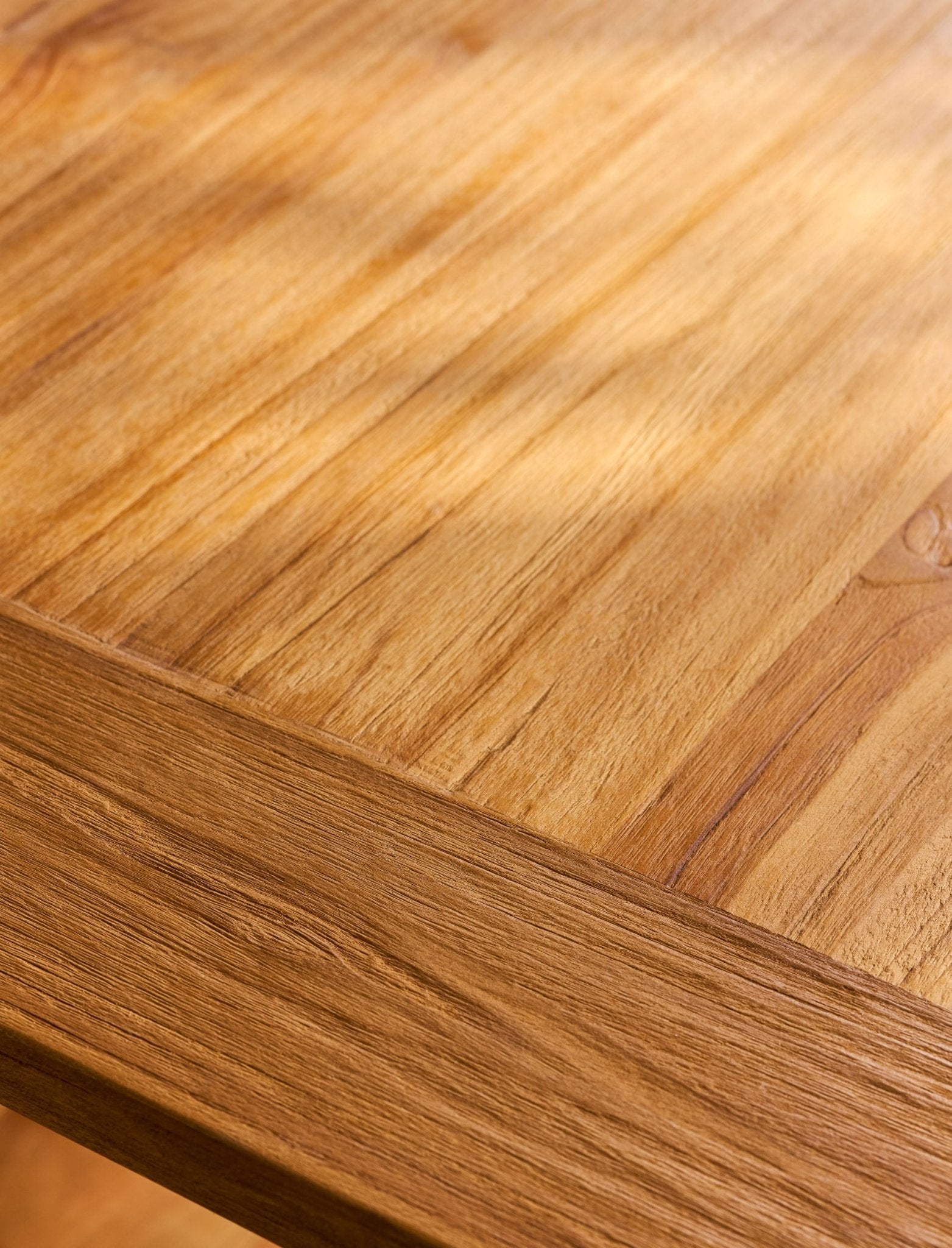 St Mawes Dining Table 6 Seater - Teak, Natural Dining Tables - Bokel Home