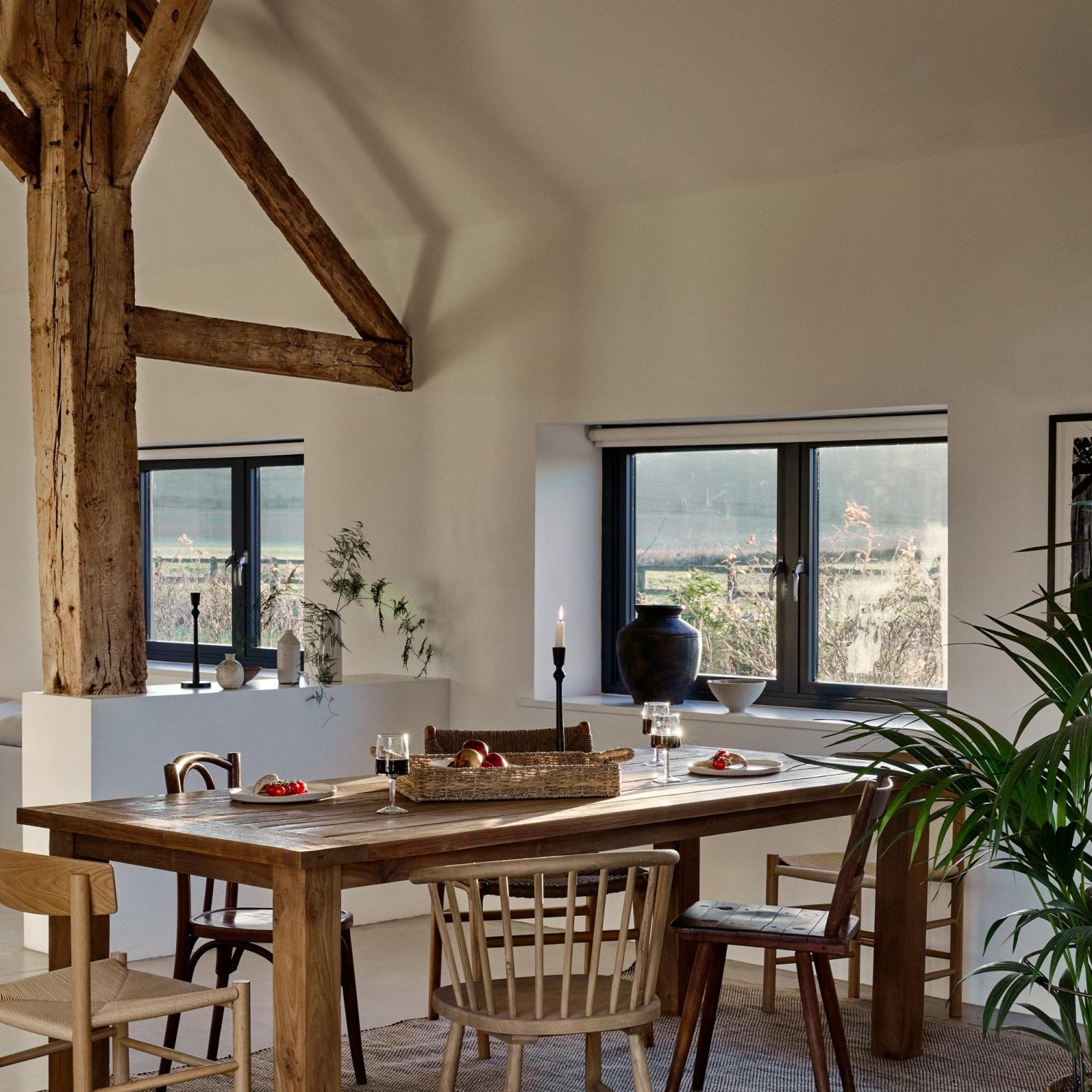 St Mawes Dining Table 8 Seater - Teak, Natural Dining Tables - Bokel Home
