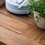 St Mawes Refectory Table 10 Seater - Teak, Natural Dining Tables - Bokel Home
