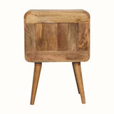 Stella Bedside Table - Natural Bedside Tables - Bokel Home