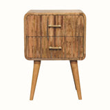 Stella Bedside Table - Natural Bedside Tables - Bokel Home