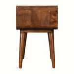 Wellner 1 Drawer Bedside Table - Chestnut Bedside Tables - Bokel Home