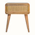 Wellner 1 Drawer Bedside Table, Medium - Natural Bedside Tables - Bokel Home