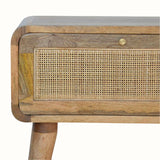 Wellner 1 Drawer Bedside Table, Medium - Natural Bedside Tables - Bokel Home