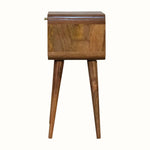 Wellner 1 Drawer Bedside Table, Small - Natural Bedside Tables - Bokel Home