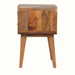 Wellner 2 Drawer Bedside Table - Natural Bedside Tables - Bokel Home