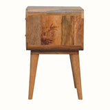 Wellner Cane Bedside Table with 2 Drawers, Medium - Natural Bedside Tables - Bokel Home