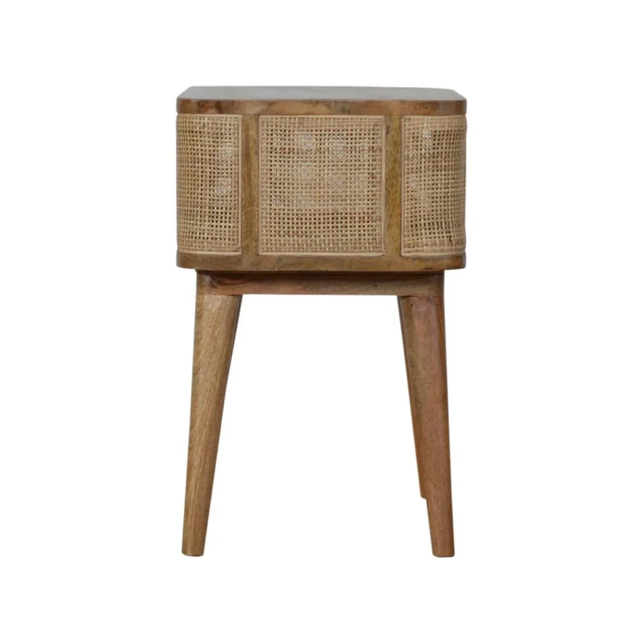 Wellner Open Bedside Table - Natural Bedside Tables - Bokel Home