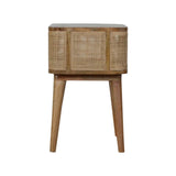 Wellner Open Bedside Table - Natural Bedside Tables - Bokel Home