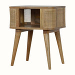 Wellner Open Bedside Table, Small - Natural Bedside Tables - Bokel Home