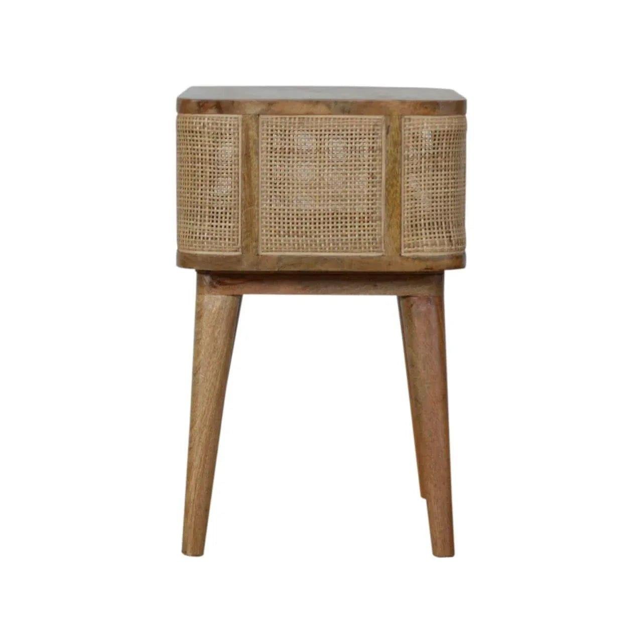 Wellner Open Bedside Table, Small - Natural Bedside Tables - Bokel Home
