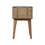 Wellner Open Bedside Table, Small - Natural Bedside Tables - Bokel Home