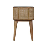 Wellner Open Bedside Table, Small - Natural Bedside Tables - Bokel Home