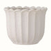 White Chaca Flowerpot Planters - Bokel Home