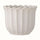 White Chaca Flowerpot Planters - Bokel Home