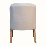 Wilk Bouclé Accent Chair - Natural/Cream Accent Chairs - Bokel Home