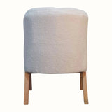 Wilk Bouclé Accent Chair - Natural/Cream Accent Chairs - Bokel Home