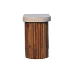 Wilk Coffee Table - Natural/Terrazzo Coffee Tables - Bokel Home