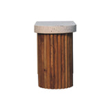 Wilk Coffee Table - Natural/Terrazzo Coffee Tables - Bokel Home