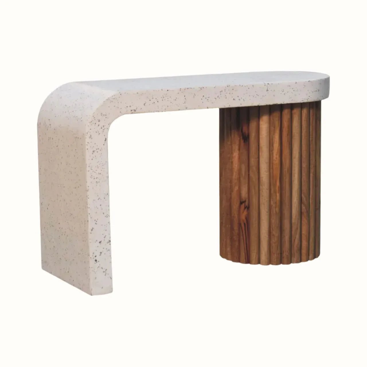 Wilk Coffee Table - Natural/Terrazzo Coffee Tables - Bokel Home