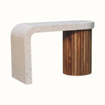 Wilk Coffee Table - Natural/Terrazzo Coffee Tables - Bokel Home
