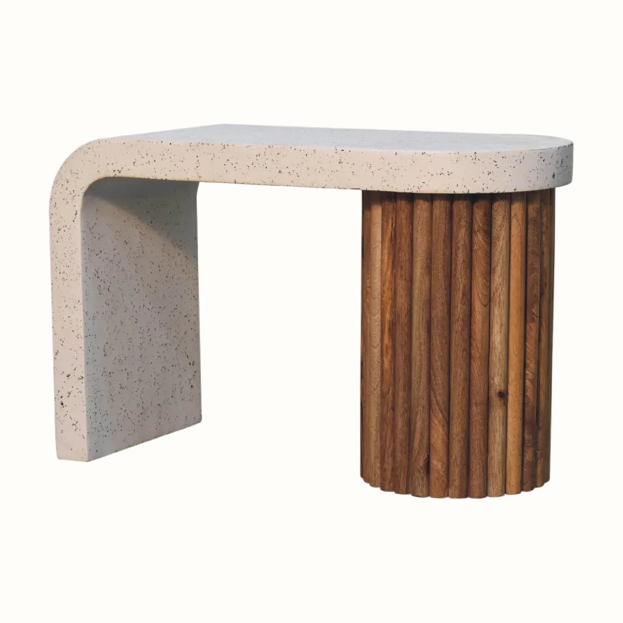 Wilk Coffee Table - Natural/Terrazzo Coffee Tables - Bokel Home