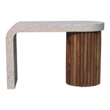 Wilk Coffee Table - Natural/Terrazzo